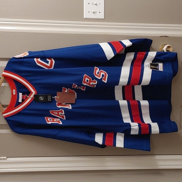 Mitchell & Ness Other - NWT Mitchell & Ness Blue Line Collection Rangers Messier Hockey Jersey 2XLB